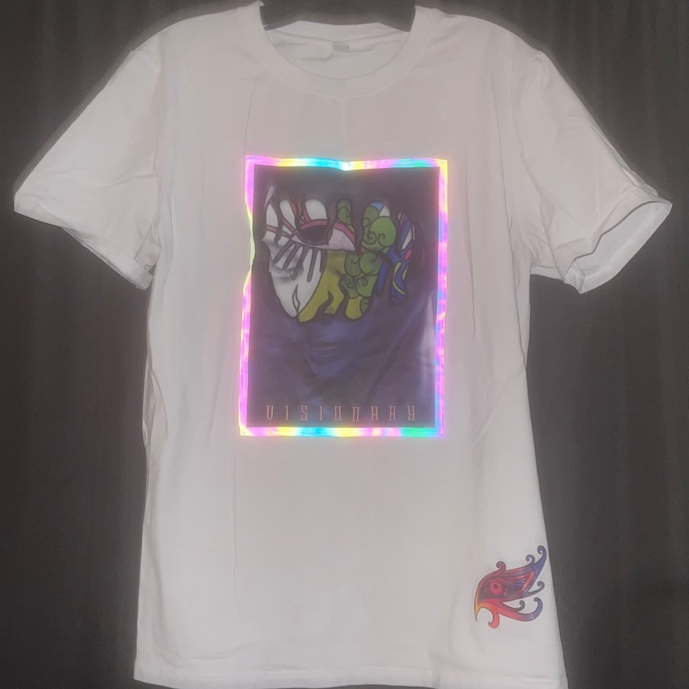 Reflective short sleeve shirt